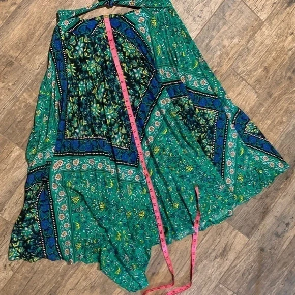 Women’s Topshop green paisley print skirt - Picture 6 of 6